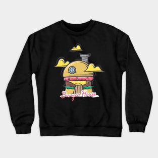 burger house Crewneck Sweatshirt